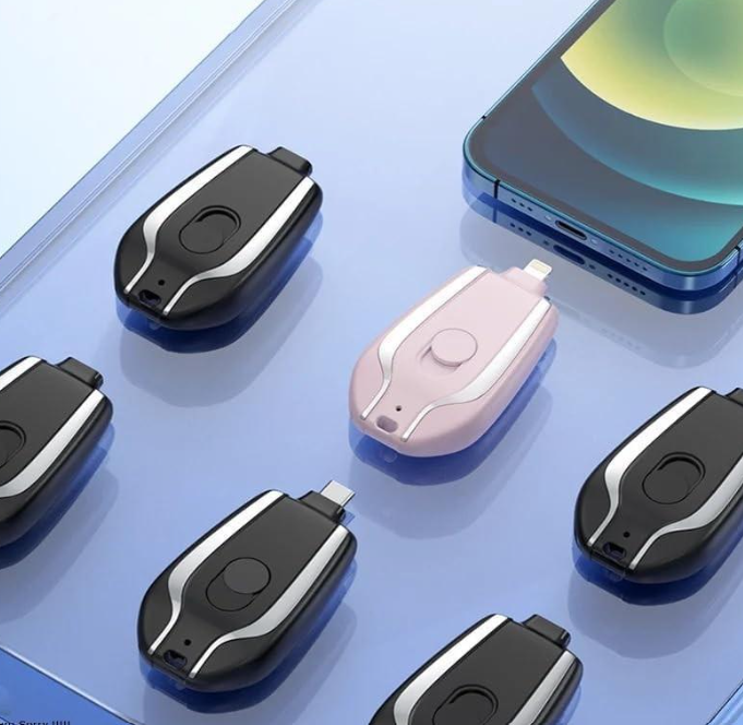 Keychain Power Bank – Portable Mini Charger for Emergency Power