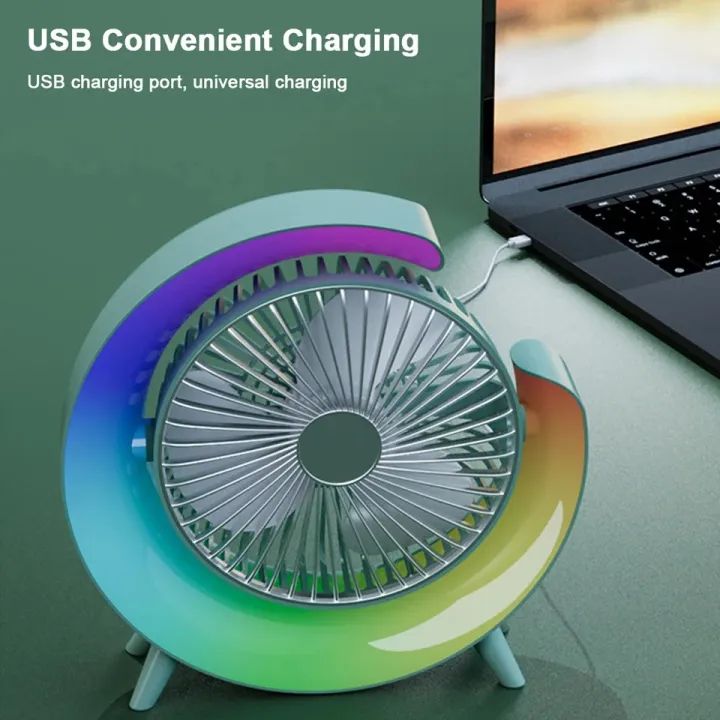 Charging colorful lamp standing