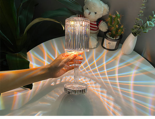 Beautiful Glass Desk Lamp Living Room