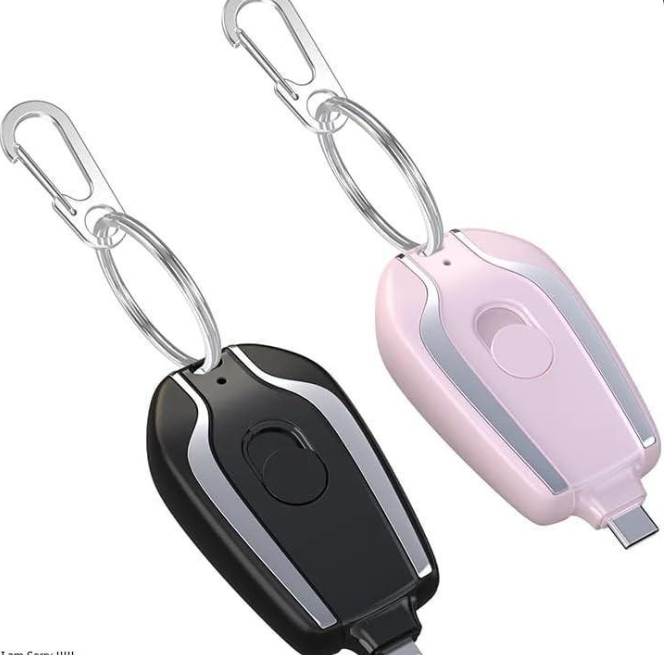 Keychain Power Bank – Portable Mini Charger for Emergency Power