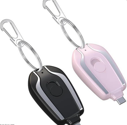 Keychain Power Bank – Portable Mini Charger for Emergency Power