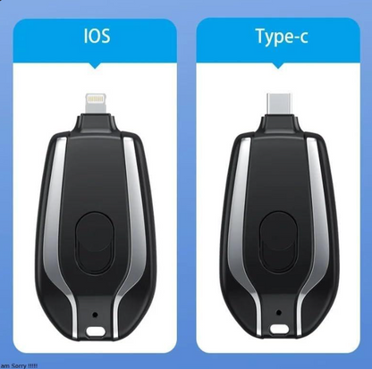 Keychain Power Bank – Portable Mini Charger for Emergency Power
