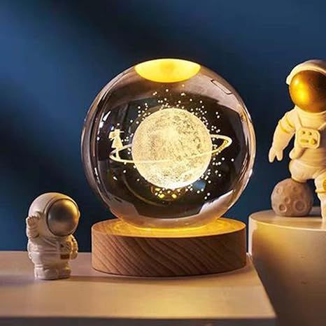 Crystal ball light lamp