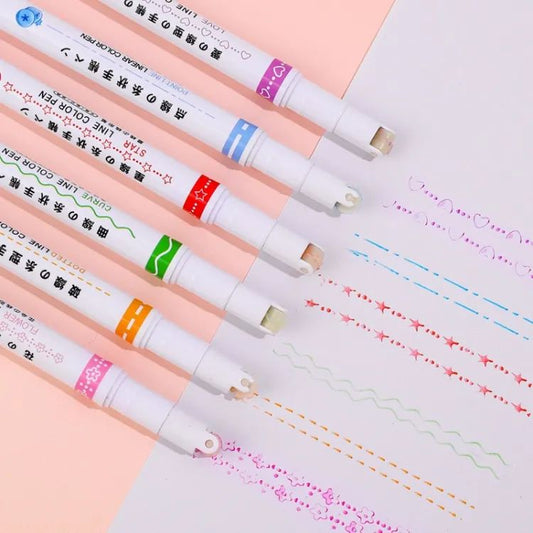 Multi colored drawing pen